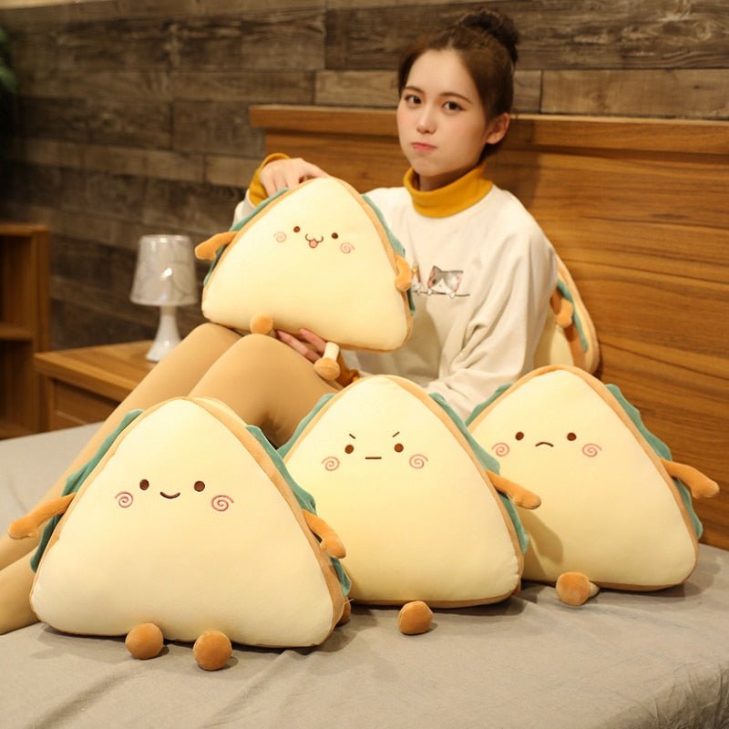 Kawaiimi - plush toys - Triangle Sandwich Sofa Cushion - 8