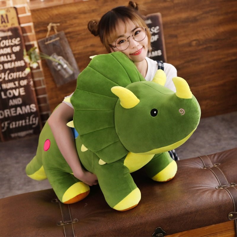 Kawaiimi - plush toys - Triceratop Friend Plush - 1