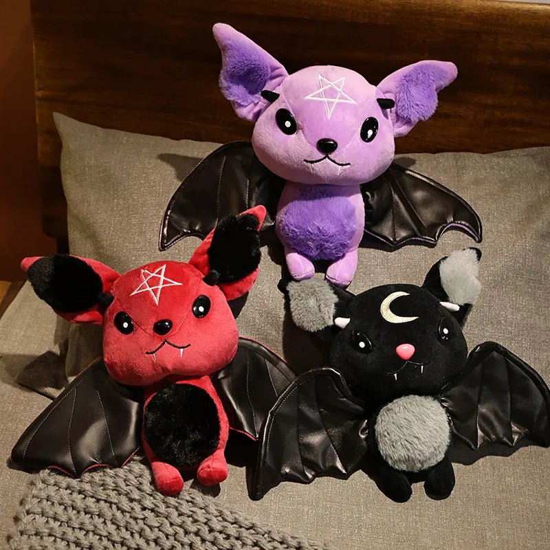 Kawaiimi - halloween decorations - Vampire Bat Plushie - 1