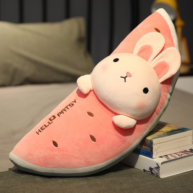 Kawaiimi - plush toys - Watermelon Animal Friends Plush Pillow - 15