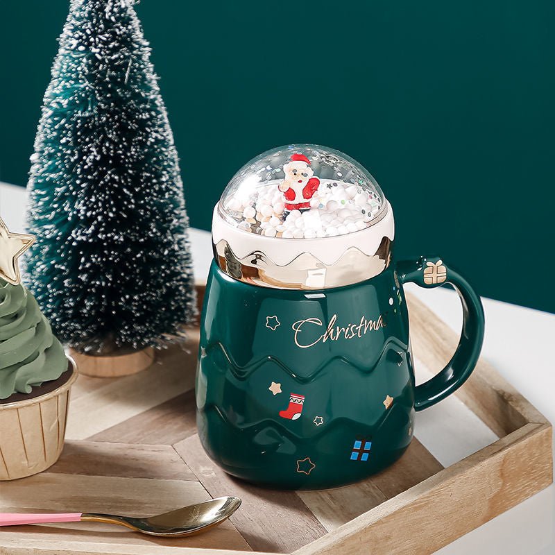 Kawaiimi - home & living - White Christmas Festive Mug - 8