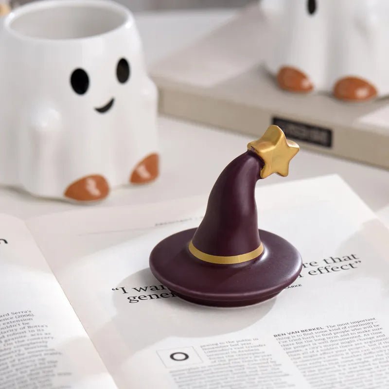 Kawaiimi - spooky & cute gift ideas - Witchy Ghostly Brew Buddy Mug - 10