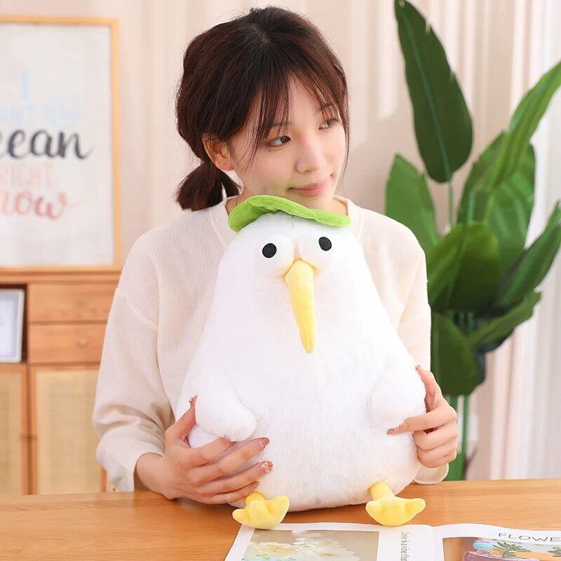 Kawaiimi - cute plush toys gift ideas - Wobble the Kiwi Bird Plushie - 4